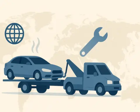 Asistencia en carretera internacional para averías de coche con grúa y cobertura mecánica