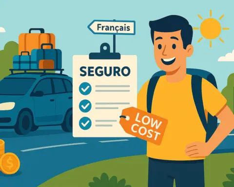 Seguro de coche barato para viajar como turistas.